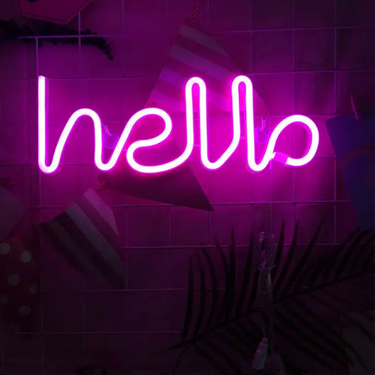 Hanging Sign Light (Hello)