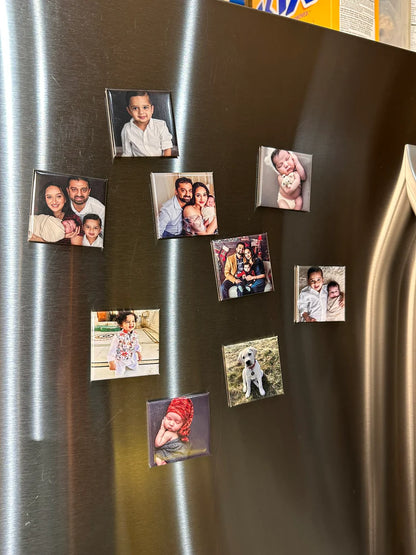 Customized Photo Fridge Magnet  (2.5" x 2.5")