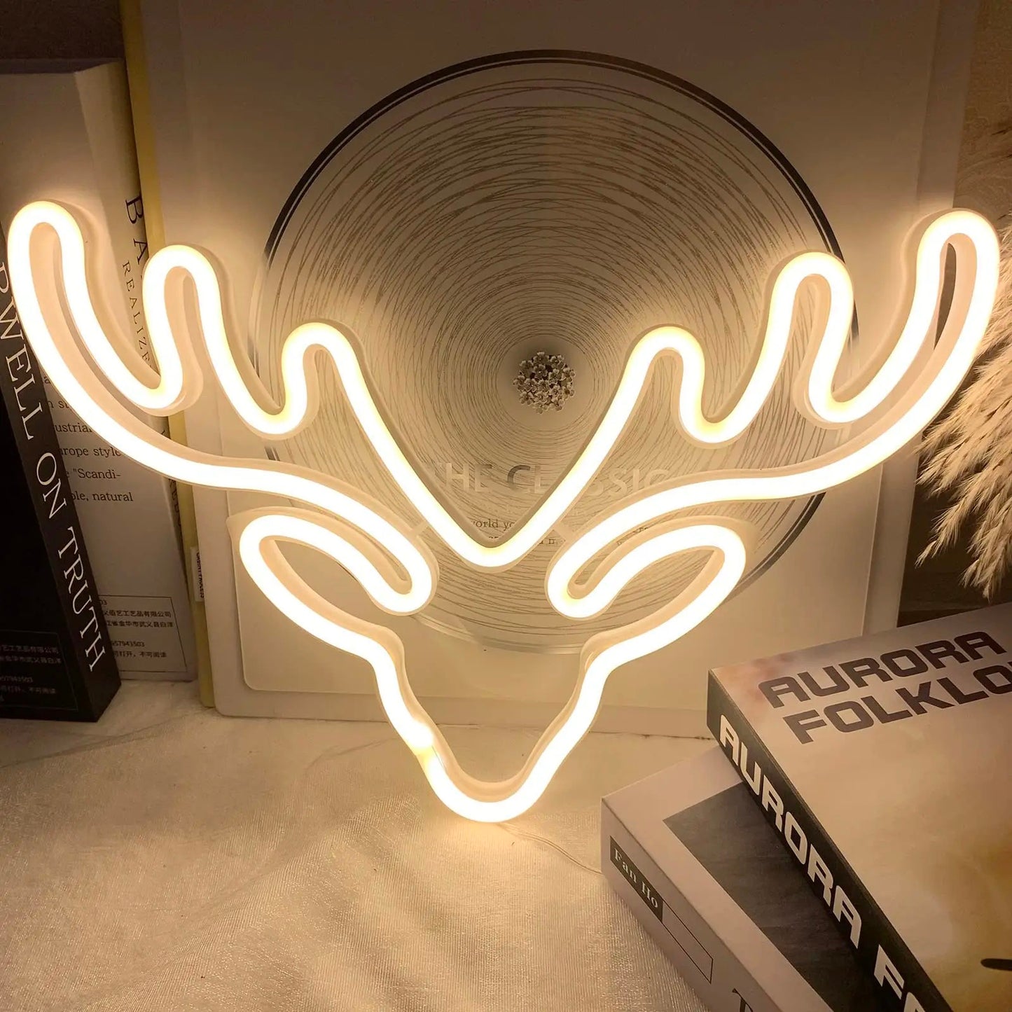 Hanging Sign Light (Deer Head)