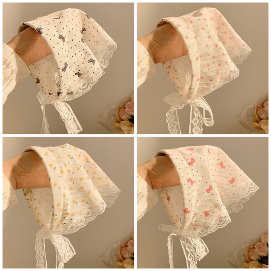 Lace Bonnet Bandana